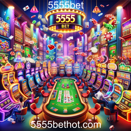 Atrações dos Jogos de Cassino no 5555bet: Entretenimento e Emoção a Um Clique